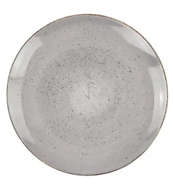 LUBIANA BOSS 6630Z Serwis obiadowy 36 el / 12 osób / szary / porcelana ręcznie malowana