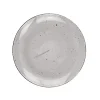 LUBIANA BOSS 6630Z Serwis obiadowy 24 el / 6 osób / szary / porcelana ręcznie malowana
