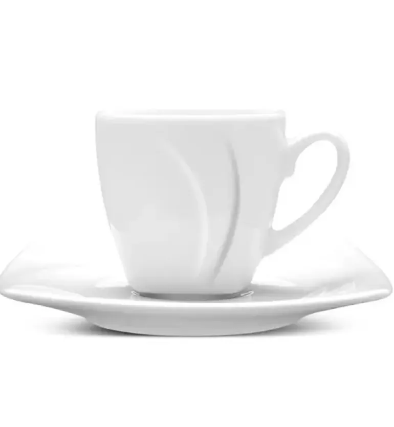 LUBIANA CELEBRATION Filiżanka do espresso 90 ml + spodek 12 cm / 2 el / porcelana