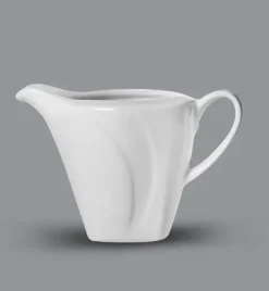 LUBIANA CELEBRATION Komplet Mlecznik 200 ml + cukiernica 200 ml z pokrywką / 3 el / porcelana