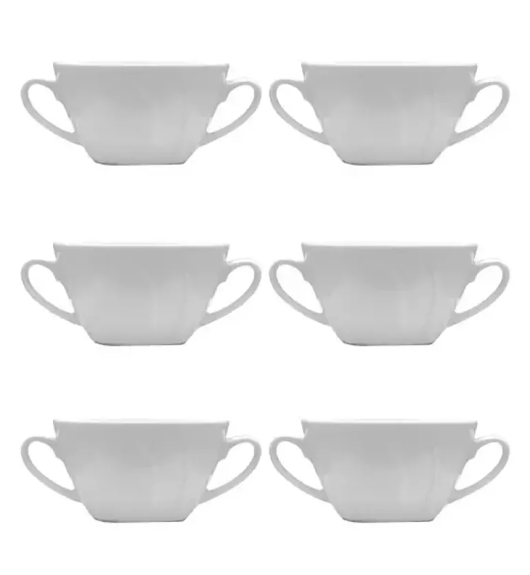 LUBIANA CELEBRATION Komplet Bulionówki 300 ml / 6 el / 6 os / porcelana