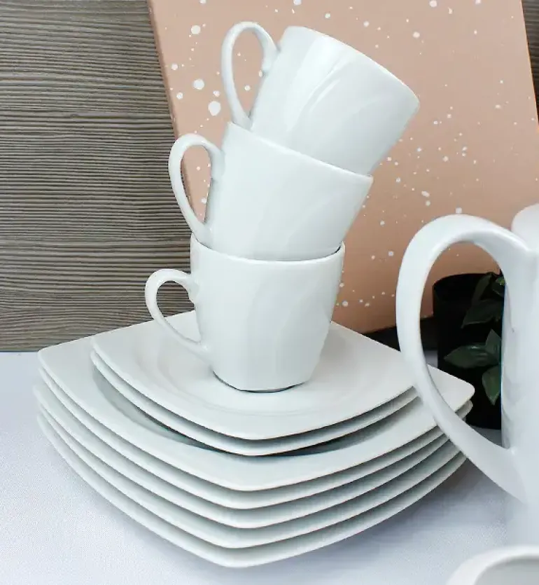 LUBIANA CELEBRATION 60 x Filiżanka 200 ml + spodek 14,5 cm / porcelana