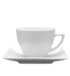 LUBIANA CLASSIC Filiżanka 280 ml + spodek 15 cm / porcelana