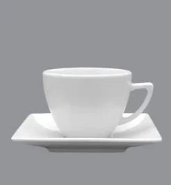 LUBIANA CLASSIC Komplet 12 Filiżanek 280 ml + spodki 15 cm / 24 el / 12 os