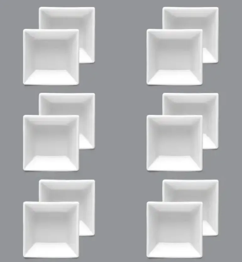 LUBIANA CLASSIC Komplet 12 x salaterka 12 cm / porcelana