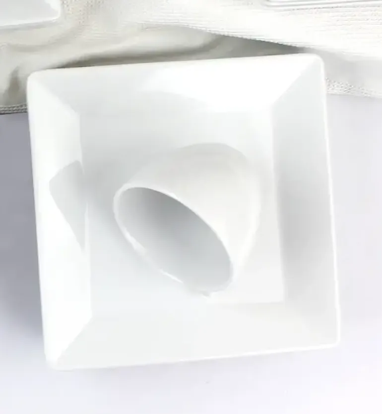 LUBIANA CLASSIC 120 x Filiżanka 280 ml + spodek 15 cm / porcelana