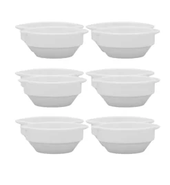 LUBIANA CORONA 0612 Bulionówka 300 ml bez spodka x 12 sztuk | biała porcelana