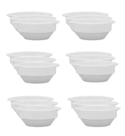 LUBIANA CORONA 0612 Bulionówka 300 ml bez spodka x 60 sztuk | biała porcelana