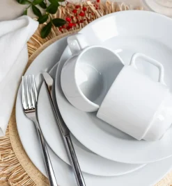 LUBIANA CORONA 0213 Kubek 280 ml | biała porcelana x 12 sztuk