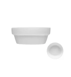 LUBIANA CORONA 0478 Miska/salaterka 14 cm x 12 sztuk | biała porcelana