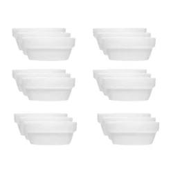LUBIANA CORONA 0478 Miska/salaterka 14 cm x 60 sztuk | biała porcelana