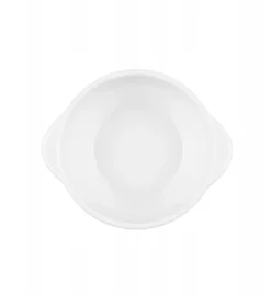 LUBIANA CORONA Serwis obiadowo - kawowy 126 el dla 18 osób | biała porcelana