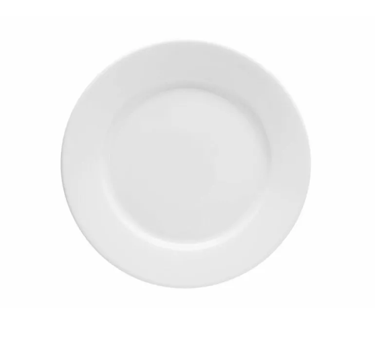 LUBIANA CORONA Serwis obiadowo - kawowy 60 el dla 12 osób | biała porcelana