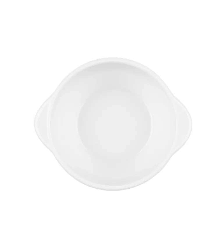 LUBIANA CORONA Serwis obiadowo - kawowy 42 el dla 6 osób | biała porcelana