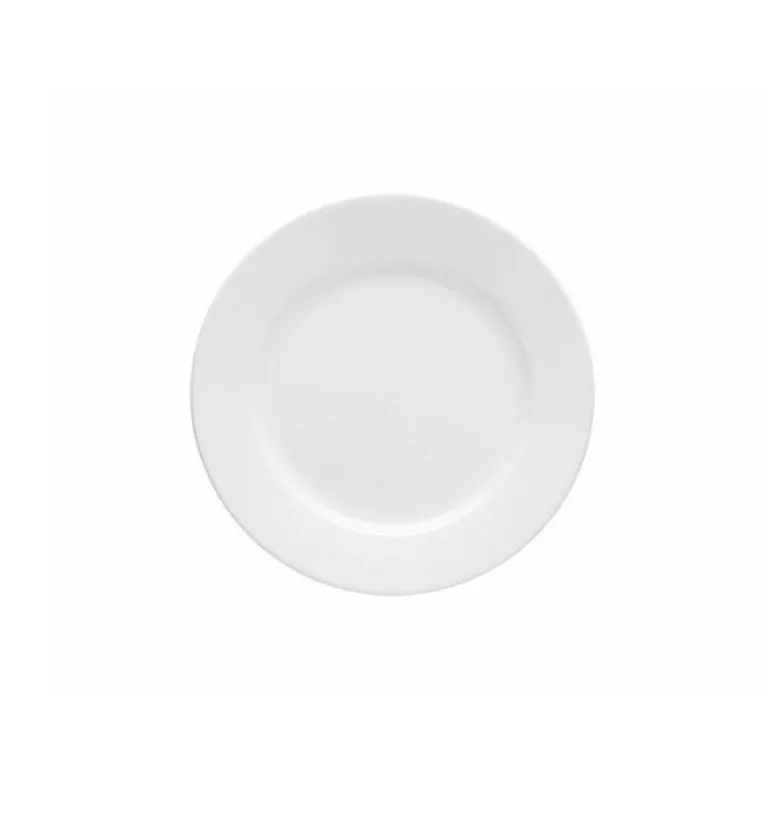 LUBIANA CORONA 0611 Talerz deserowy 20 cm x 60 sztuk | biała porcelana