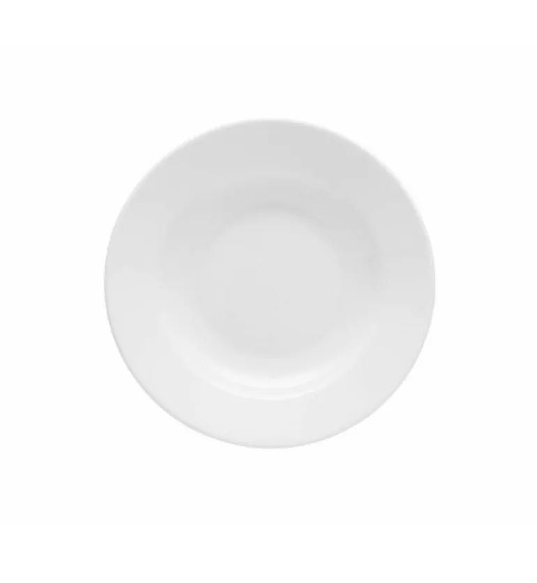 LUBIANA CORONA 0612 Talerz głęboki 22,5 cm x 12 sztuk | biała porcelana