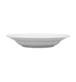 LUBIANA CORONA 0612 Talerz głęboki 22,5 cm x 18 sztuk | biała porcelana