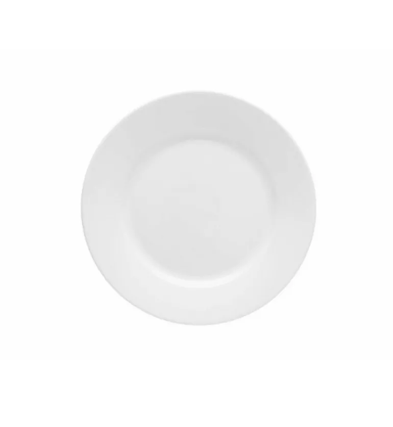 LUBIANA CORONA 0613 Talerz płytki 23,5 cm | biała porcelana