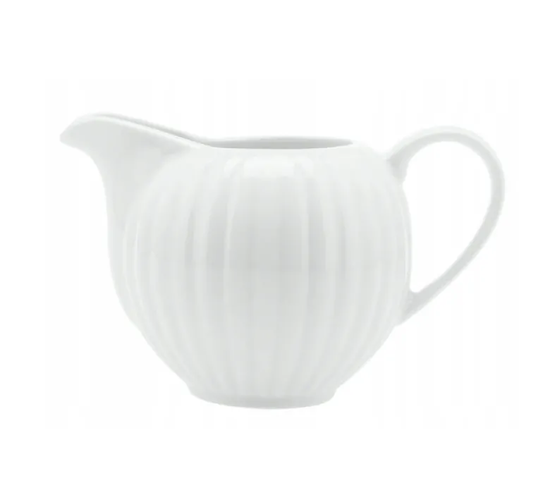 LUBIANA DAISY Mlecznik 300 ml | biała porcelana