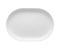 LUBIANA DAISY Półmis 33 cm | biała porcelana | luz