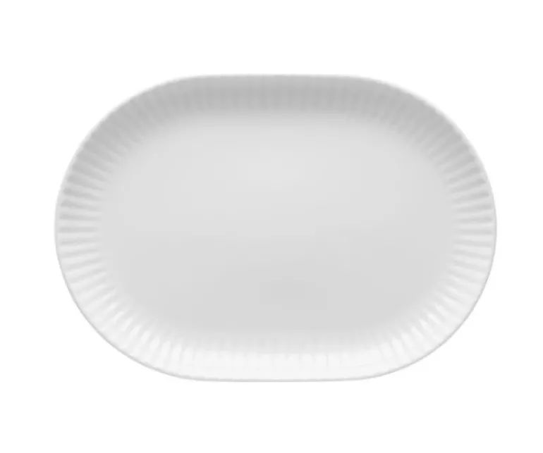 LUBIANA DAISY Półmis 33 cm | biała porcelana | luz