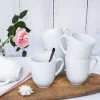 LUBIANA DAISY Serwis obiadowo - kawowy 6 osób / 46 elementów | biała porcelana