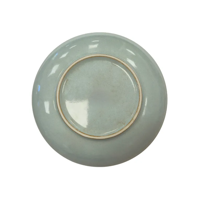 LUBIANA DAISY STONEWARE EUKALIPTUS | Serwis obiadowy 54 elementy dla 18 osób | kolor zielony