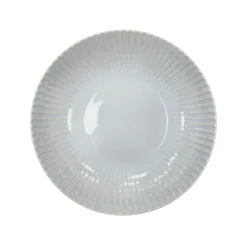 LUBIANA DAISY STONEWARE PERŁOWY | Serwis obiadowy 36 elementów dla 12 osób | kolor błękitny