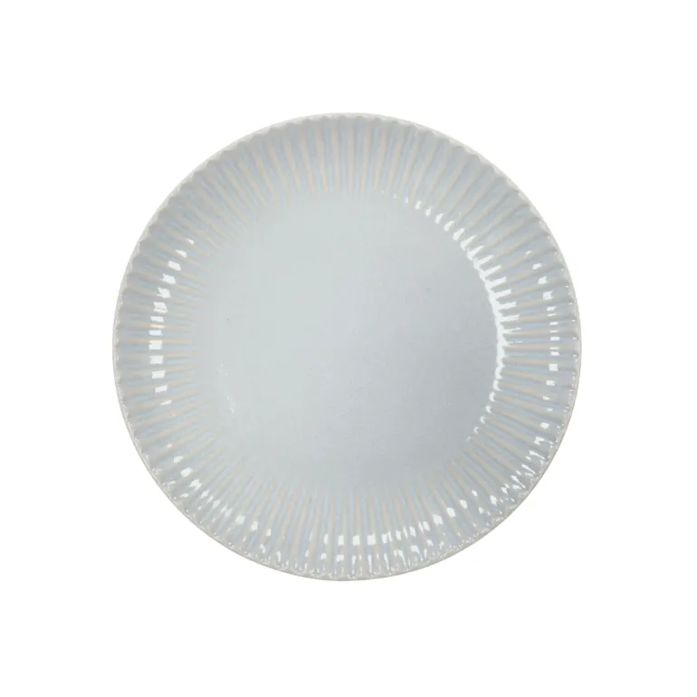 LUBIANA DAISY STONEWARE PERŁOWY | Serwis obiadowy 36 elementów dla 12 osób | kolor błękitny
