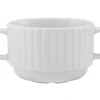 LUBIANA DAISY 18x Bulionówka 300 ml | 18 el dla 18 os | biała porcelana