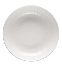 LUBIANA DAISY 6x Talerz obiadowy głęboki 22 cm | 6 el dla 6 os | biała porcelana