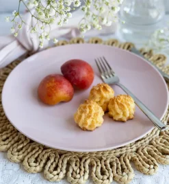 LUBIANA ETO MODERN K7 OPK Serwis obiadowy 36 el / 12 osób / różowy / porcelana ręcznie malowana
