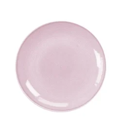 LUBIANA ETO MODERN K7 OPK Serwis obiadowy 54 el / 18 osób / różowy / porcelana ręcznie malowana
