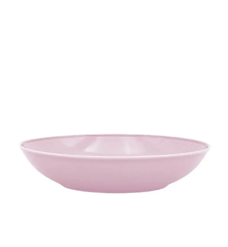 LUBIANA ETO MODERN K7 OPK Serwis obiadowy 54 el / 18 osób / różowy / porcelana ręcznie malowana