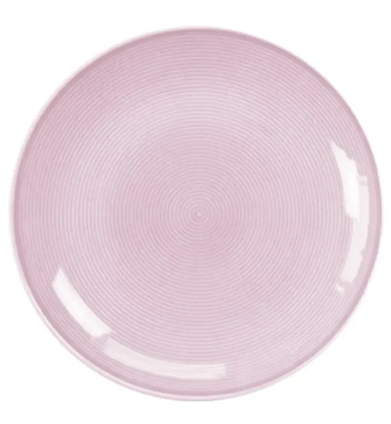 LUBIANA ETO MODERN K7 OPK Serwis obiadowy 72 el / 24 os / różowy / porcelana ręcznie malowana