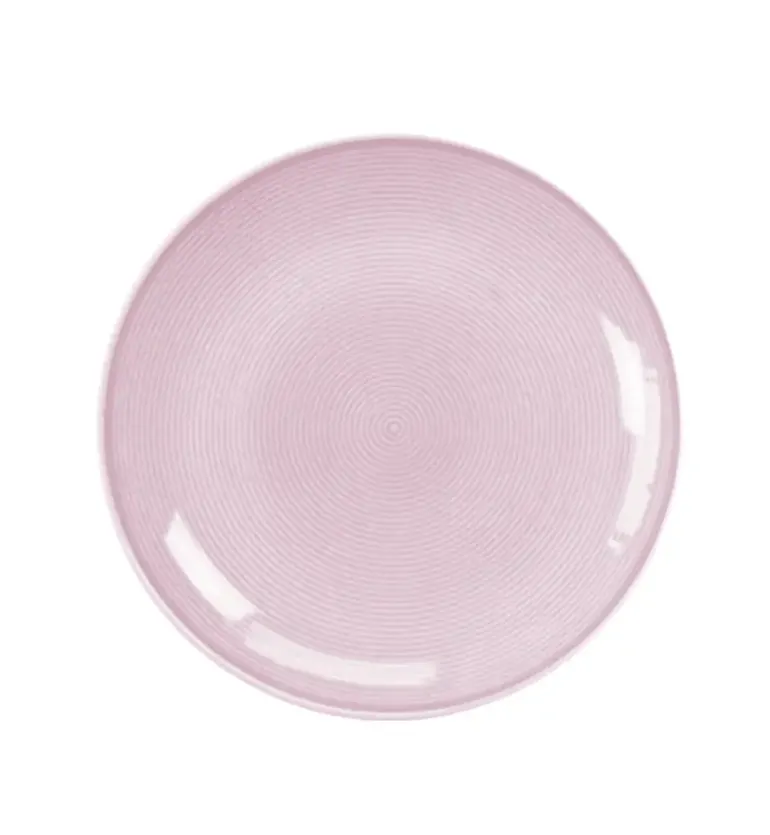 LUBIANA ETO MODERN K7 OPK Serwis obiadowy 72 el / 24 os / różowy / porcelana ręcznie malowana