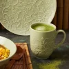 LUBIANA HANAMI KD LIMONKOWY Kubek 350 ml x 6 sztuk / zdobiona porcelana luz