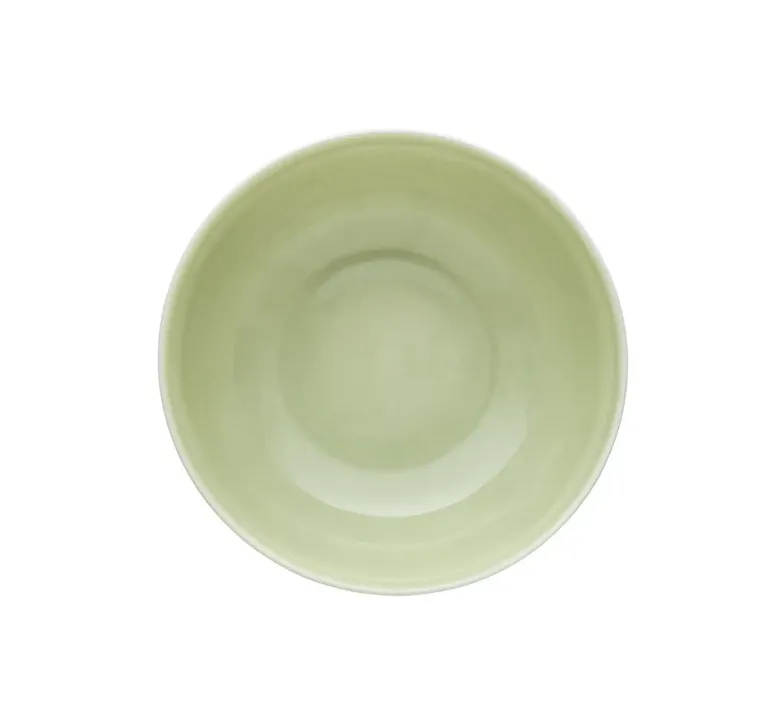 LUBIANA HANAMI KD LIMONKOWY Serwis obiadowy 30 el 6 os / zdobiona porcelana luz