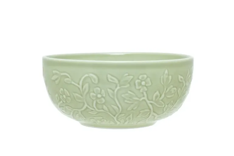 LUBIANA HANAMI KD LIMONKOWY Serwis obiadowy 60 el 12 os / zdobiona porcelana luz