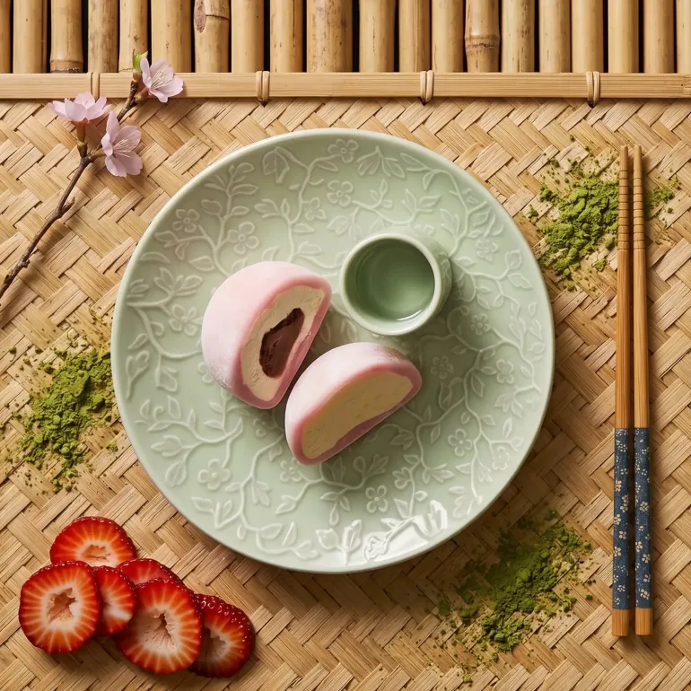 LUBIANA HANAMI KD LIMONKOWY Talerz deserowy 20,5 cm x 12 sztuk / zdobiona porcelana luz