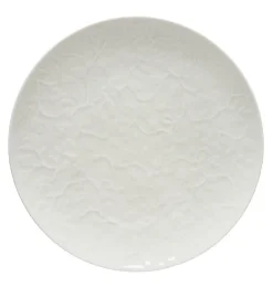 LUBIANA HANAMI KE KREMOWY Talerz obiadowy 27 cm / zdobiona porcelana luz