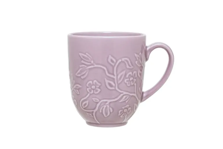 LUBIANA HANAMI KR LAWENDA Kubek 350 ml x 6 sztuk / zdobiona porcelana luz