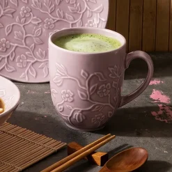 LUBIANA HANAMI KR LAWENDA Kubek 350 ml / zdobiona porcelana luz