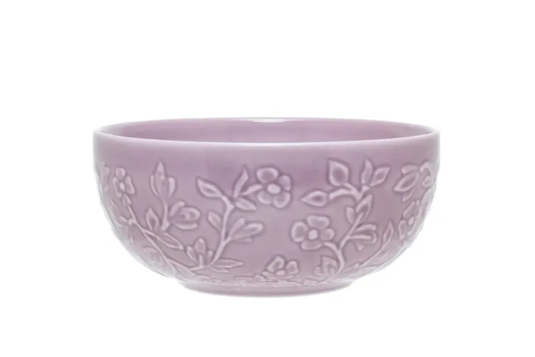 LUBIANA HANAMI KR LAWENDA Miska 16 cm x 12 sztuk / zdobiona porcelana luz