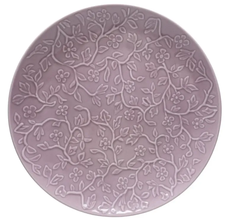 LUBIANA HANAMI KR LAWENDA Talerz obiadowy 27 cm / zdobiona porcelana luz
