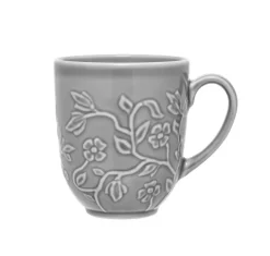 LUBIANA HANAMI K1 SZARY Kubek 350 ml / zdobiona porcelana luz