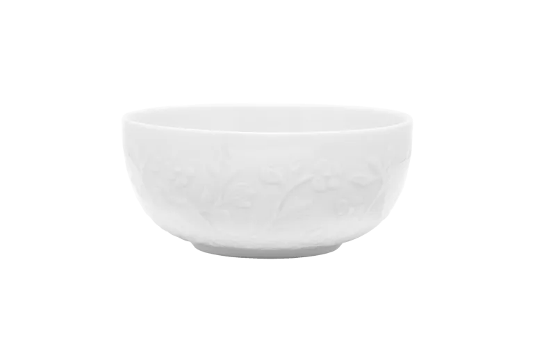 LUBIANA HANAMI Serwis obiadowy 120 el / 24 os z kubkami i salaterkami | biała porcelana