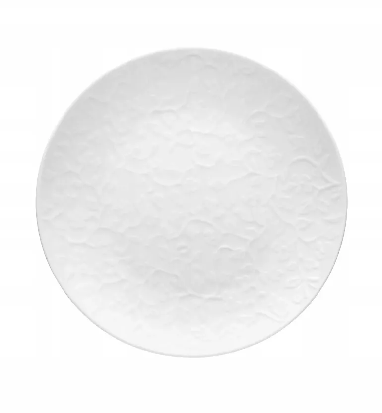 LUBIANA HANAMI Serwis obiadowy 36 el / 12 osób | biała porcelana