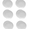 LUBIANA HOTEL BOSS 12x Talerz płytki 15 cm | biały | porcelana