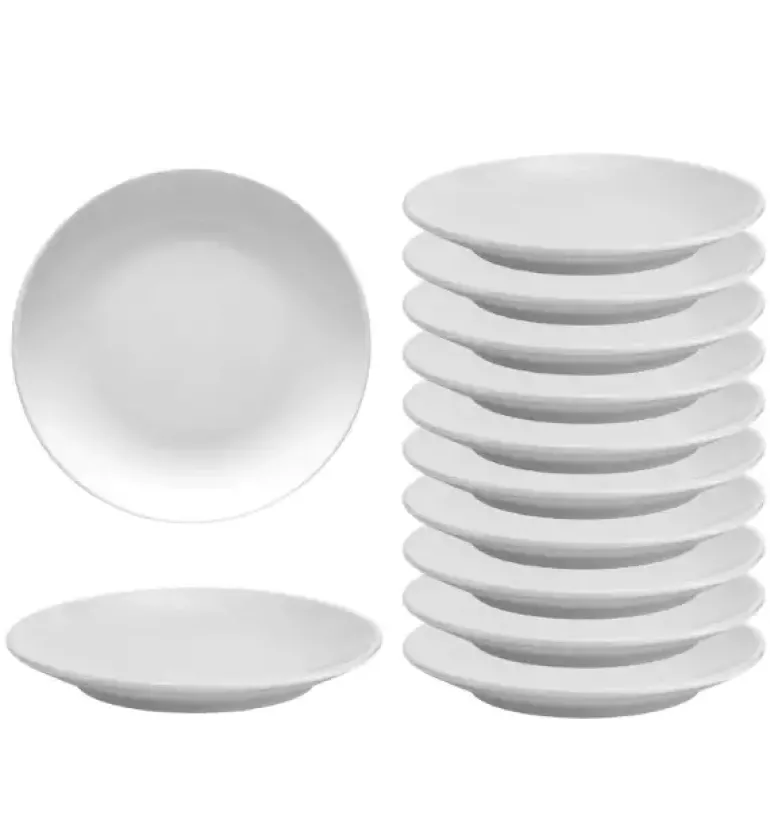 LUBIANA HOTEL BOSS 60x Talerz płytki 17 cm | biały | porcelana